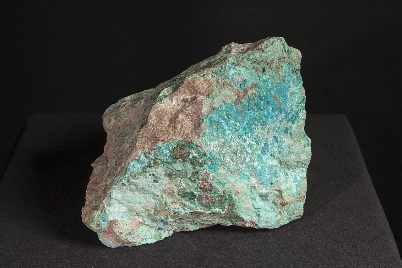 Chrysocolla specimen from the Naturalis collection
