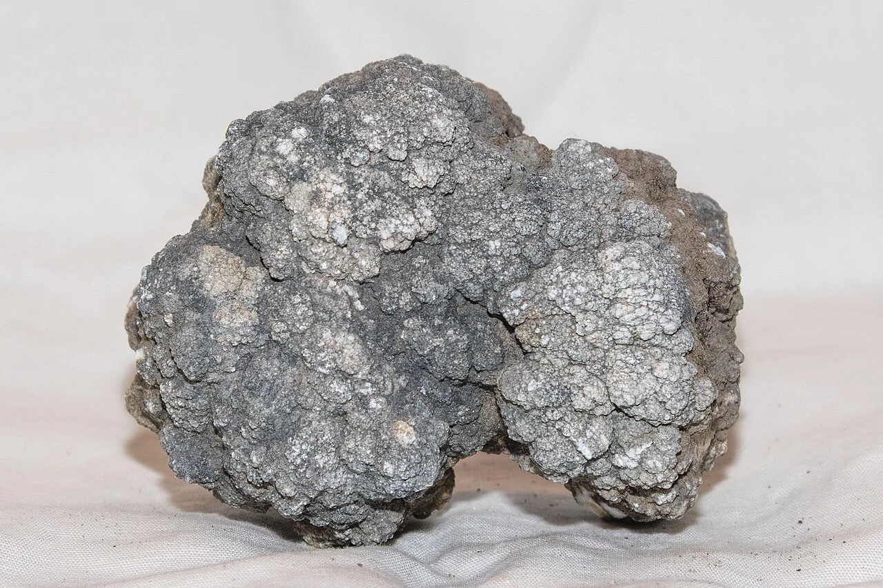 Grey nodular rough howlite