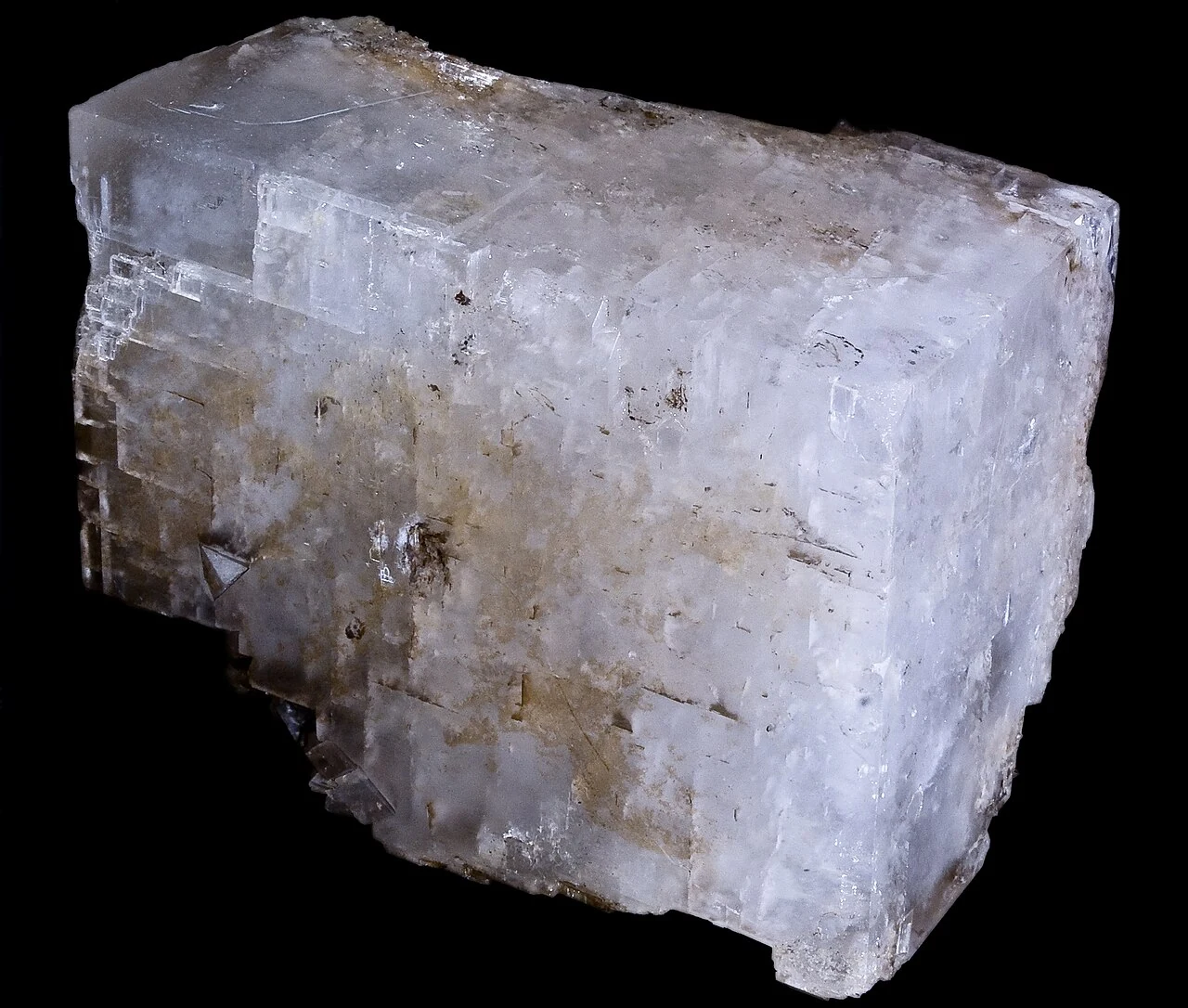 Pale magnesite crystal from Brazil