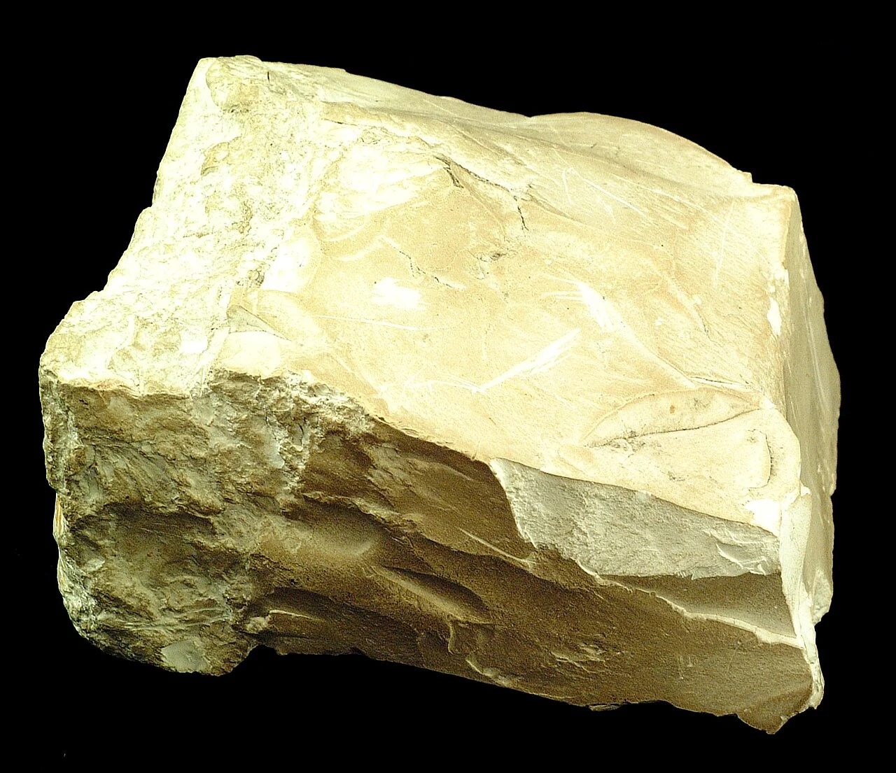 Pale massive magnesite from Greece