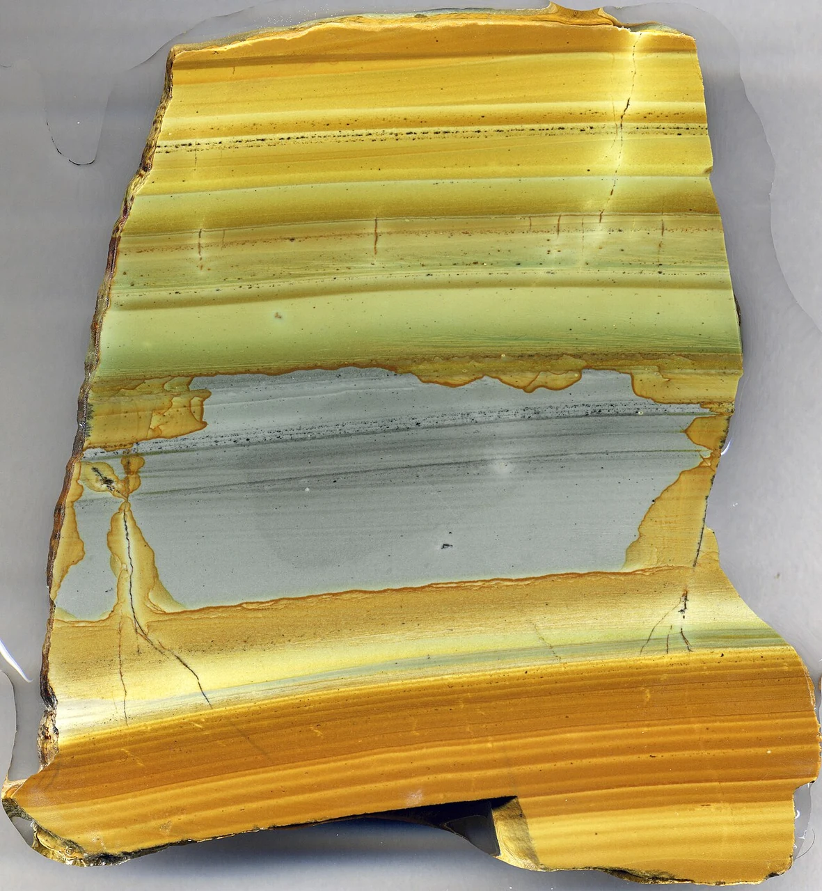 Wetted section of Succor Creek scenic jasper