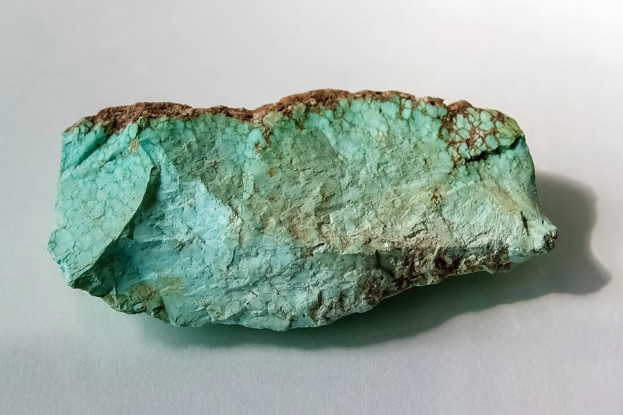 Second rough turquoise specimen from Arizona